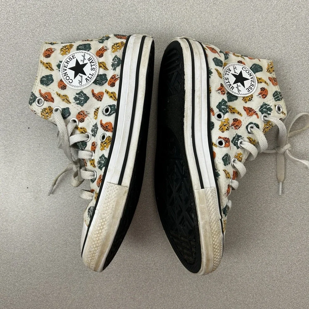 Converse All-Star DINOVERSE Chuck Taylor High Tops Dinosaur Shoes‎ Kids Size 2